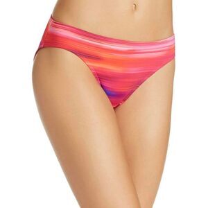 LAUREN RALPH LAUREN Ombre Ikat Hipster Bikini Bottom Red Purple Size 6